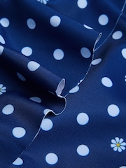 Monsoon Blue Amalfi Daisy Polka Dot Swimsuit - Image 3 of 3
