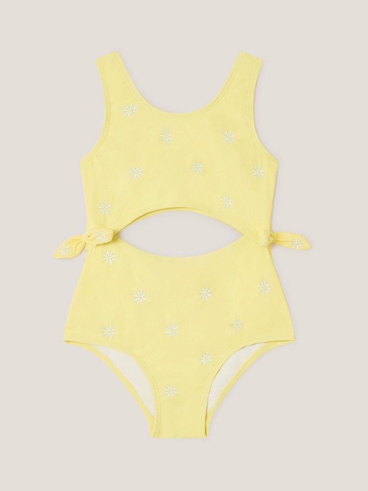 Monsoon Amalfi Daisy Embroidered Swimsuit - Imagen 1 de 3