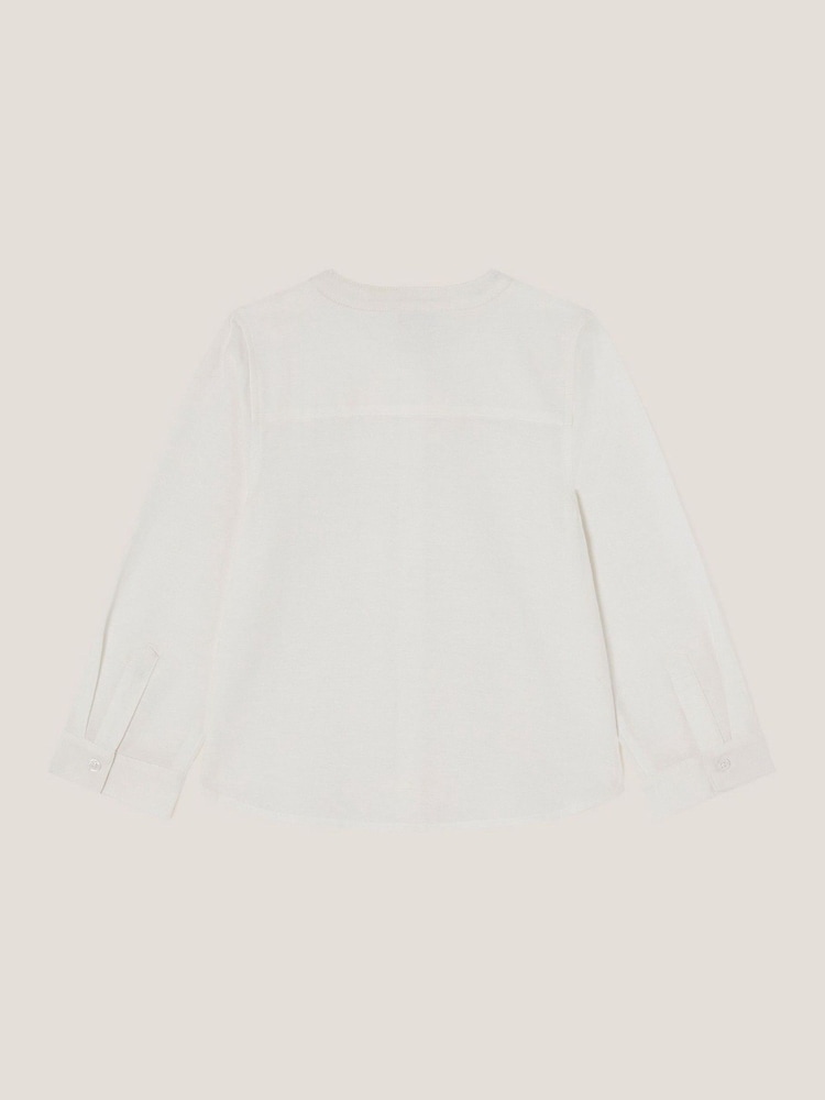 Monsoon Natural Embroidered Kurta Shirt - Image 2 of 5