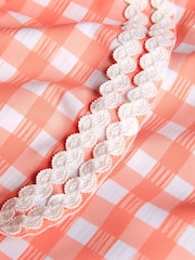 Monsoon Gingham Ruffle Swimsuit - Изображение 3 из 3