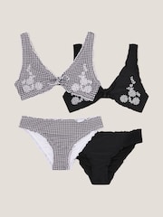 Komplet bikini kompletov z naborki in vezenino Monsoon 2 - Slika 1 iz 3