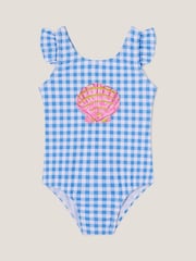 Monsoon Baby Gingham Seashell Swimsuit - Изображение 1 из 3