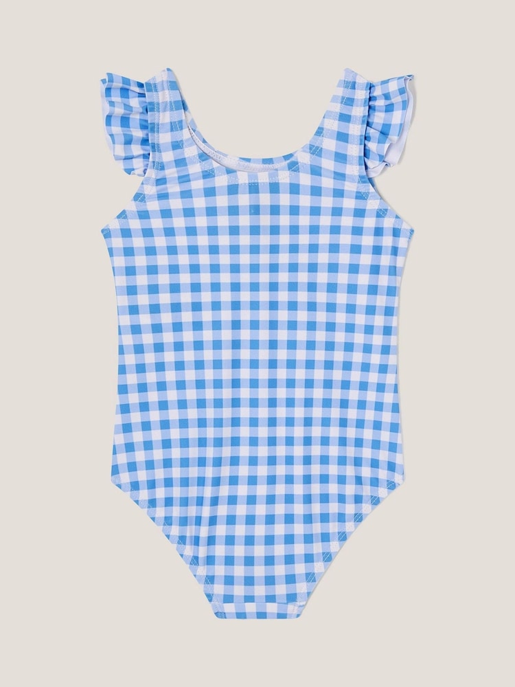 Monsoon Baby Gingham Seashell Swimsuit - Изображение 2 из 3