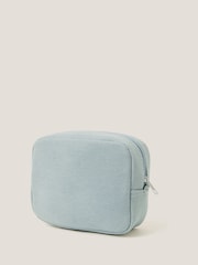 Monsoon Blue Embroidered Denim Cross-Body Bag - Image 2 of 3