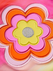 Monsoon Pink Flower Ombré UPF 50+ Rash Vest and Swim Shorts Set - Image 3 of 3