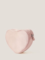 Monsoon Pink Sequin Flower Heart Bag - Image 2 of 4