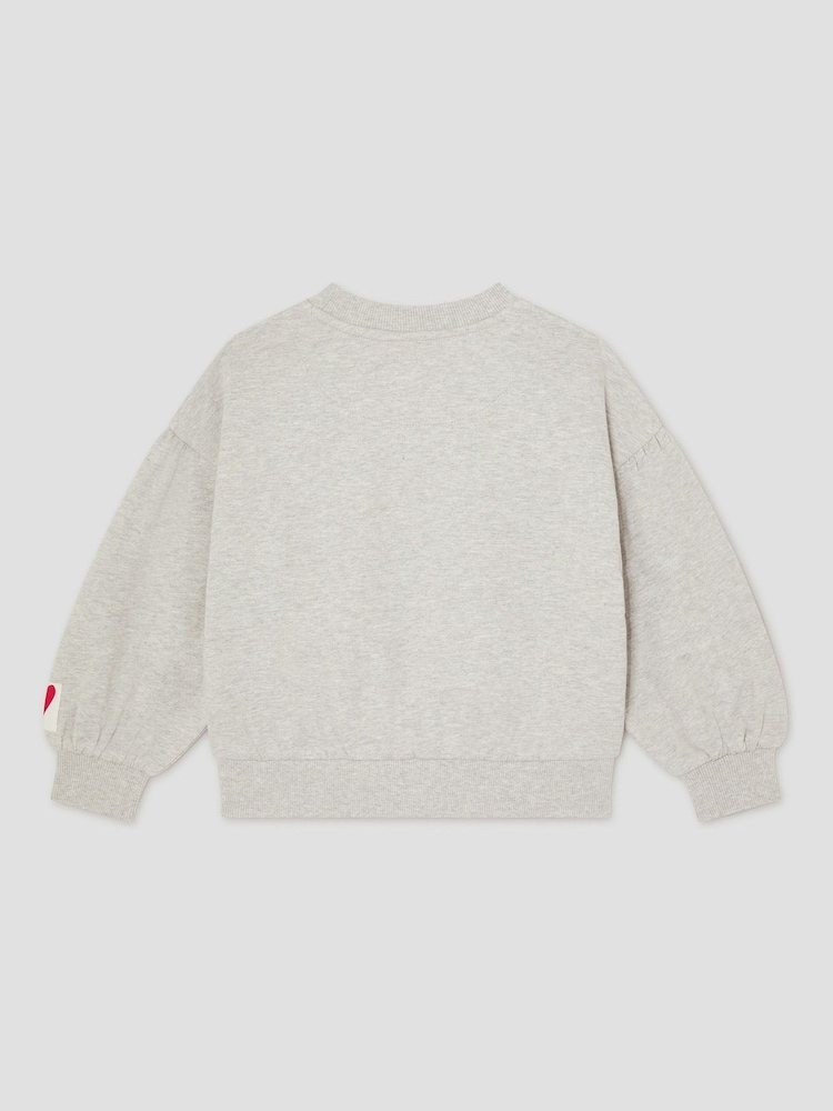 Monsoon Grey Self Love Graphic Sweatshirt - Image 2 of 3