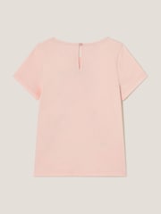 Monsoon 100% Cotton Sequin Flying Unicorn T-Shirt - صورة 3 من 4