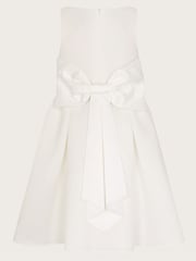 Monsoon White Molly Scuba Bridesmaid Dress - Image 4 of 5