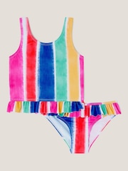 Monsoon Pink Stripe Fill Tankini Set - Image 1 of 1