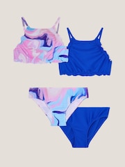 Komplet bikini kompletov z valovitim robom Monsoon 2 - Slika 1 iz 3