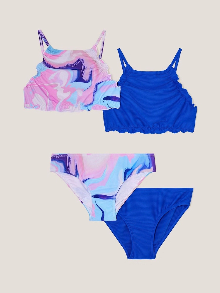 Komplet bikini kompletov z valovitim robom Monsoon 2 - Slika 1 iz 3