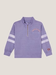 Бавовняний світшот Monsoon Take It Easy Half-Zip 100% - Image 1 of 3