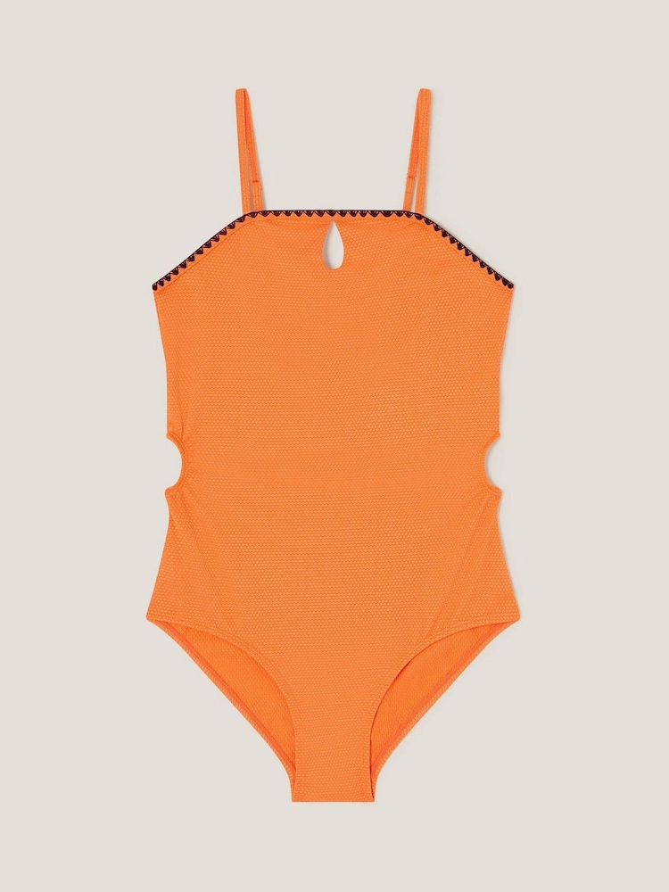 Traje de baño con aberturas y diseño texturizado de Monsoon - Imagen 1 de 3 Traje de baño con aberturas y diseño texturizado de Monsoon - Imagen 1 de 3
