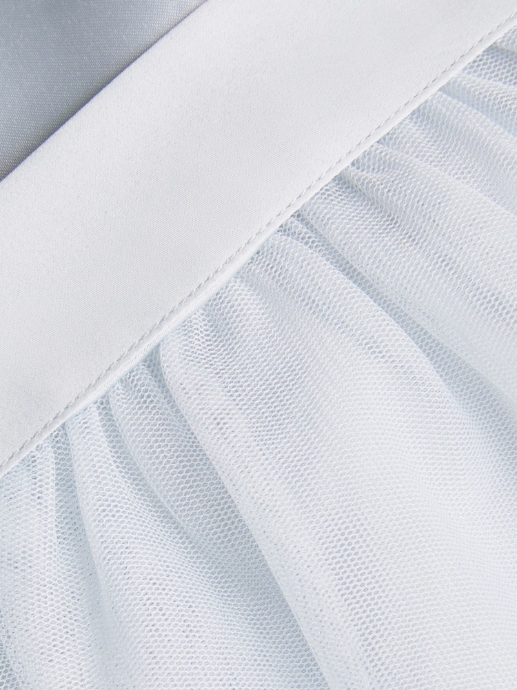 Monsoon Blue Sky Tulle Bridesmaid Dress - Image 3 of 3