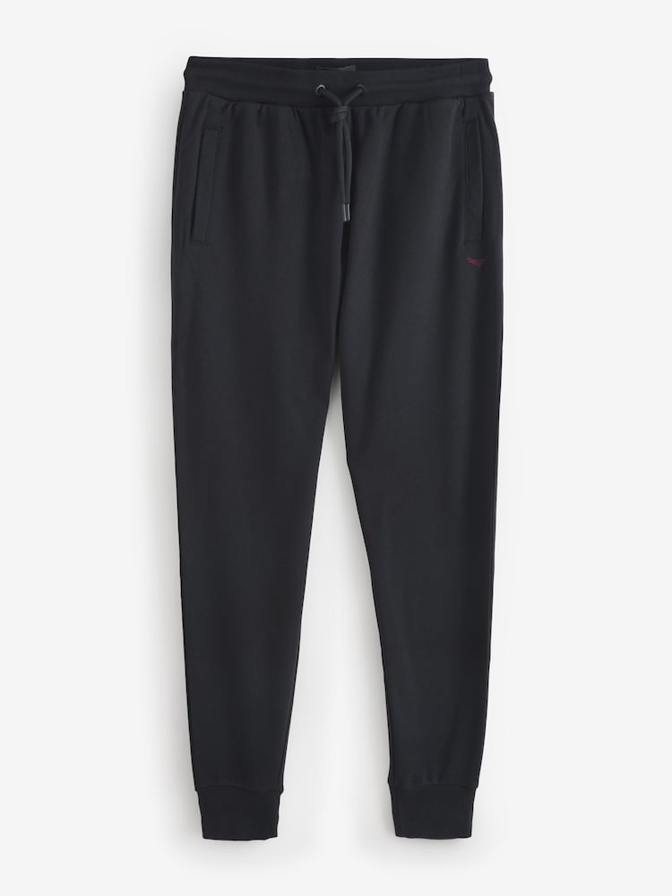 Threadbare Black Regular Fit Joggers 3 Pack - Image 4 of 4