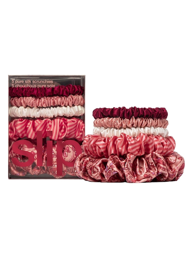 Slip Pink Pure Silk Assorted Scrunchies - Image 1 of 5