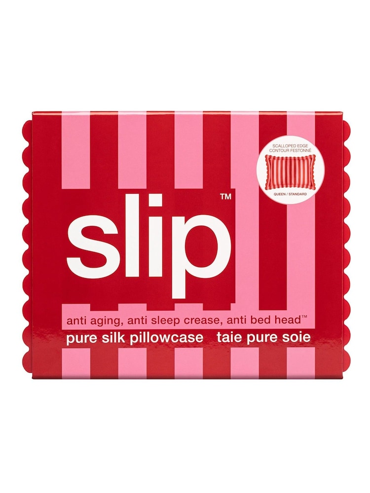 Slip Queen Pillowcase With Scalloped Edge - Image 4 of 4