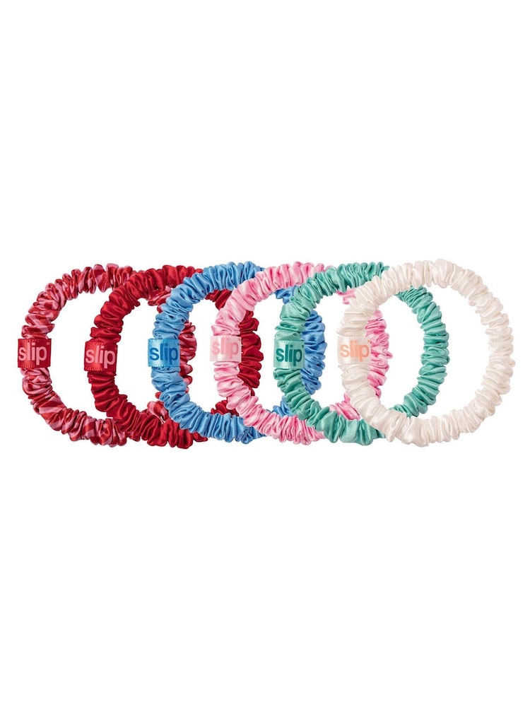 Slip Pure Silk Skinny Scrunchies With Pouch - Image 2 of 5