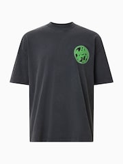 Camiseta Allsaints Distortion Crew 100% algodão - Imagem 7 de 7