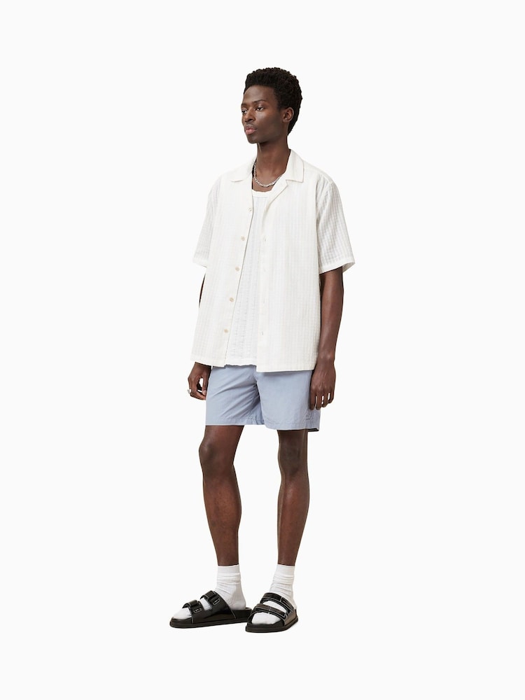 AllSaints Blue Haven Swim Shorts - Image 1 of 9