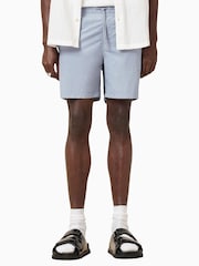 AllSaints Blue Haven Swim Shorts - Image 4 of 9