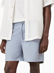 AllSaints Blue Haven Swim Shorts - Image 7 of 9