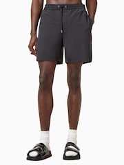 AllSaints Black Warden Swimshorts - Image 5 of 10