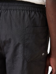AllSaints Black Warden Swimshorts - Image 7 of 10
