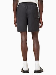 AllSaints Black Warden Swimshorts - Image 8 of 10