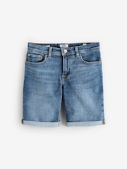 Синий - Джинсовые шорты классического кроя JACK & JONES Junior - Изображение 1 из 1