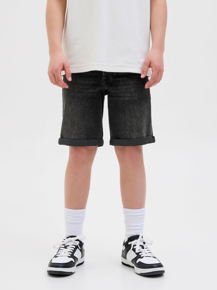 JACK & JONES Junior Regular Fit Denim Shorts - Image 1 of 8 JACK & JONES Junior Regular Fit Denim Shorts - Image 1 of 8