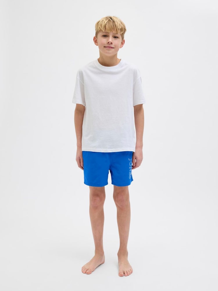 JACK & JONES JUNIOR Logo Swim Shorts - Image 1 of 6