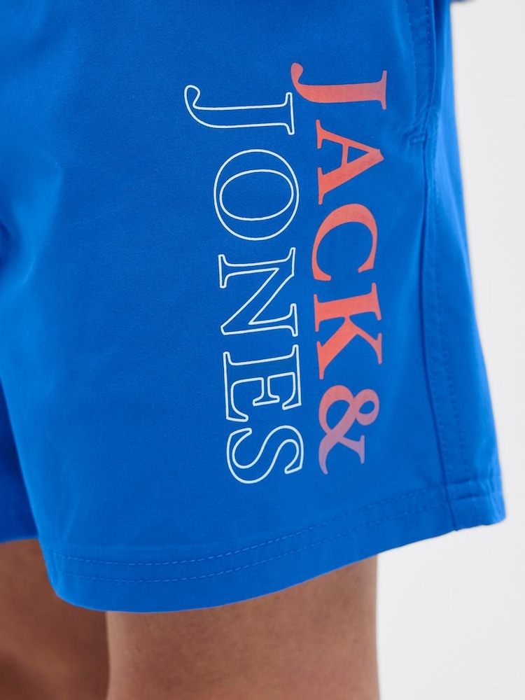 JACK & JONES JUNIOR Logo Swim Shorts - Image 2 of 6