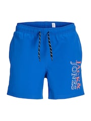 JACK & JONES JUNIOR Logo Swim Shorts - Image 5 of 6