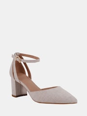 Novo Natural Imelda Two Part Ankle Strap Courts - Image 3 of 6