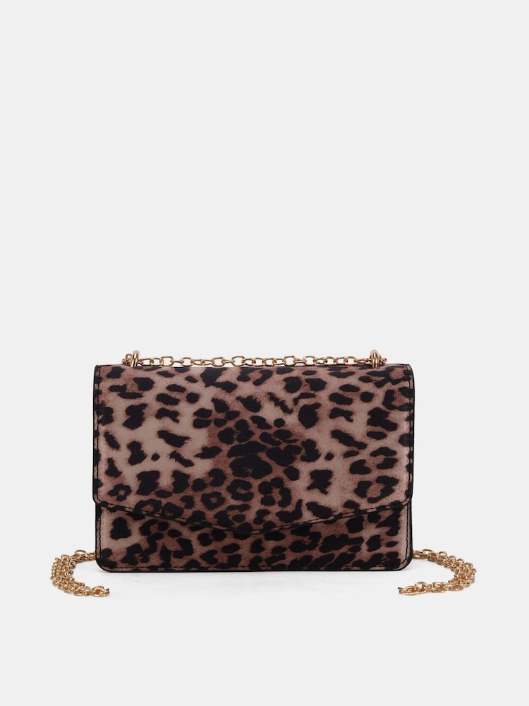 Novo Brown Arianna Chain Shoulder Bag - Image 2 of 6 Novo Brown Arianna Chain Shoulder Bag - Image 2 of 6