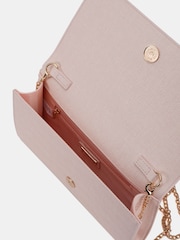 Pink - Novo Arizona Bow Detail Clutch Bag - Bild 3 von 5