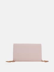 Pink - Novo Arizona Bow Detail Clutch Bag - Bild 4 von 5