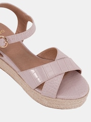 Novo Nude BOWEN Mid Espadrille Wedge Sandals - Image 6 of 6