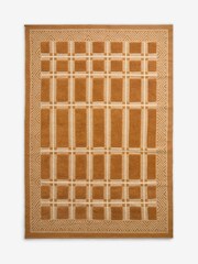 Honey Gold Jacquard Tile Rug - Image 2 of 5