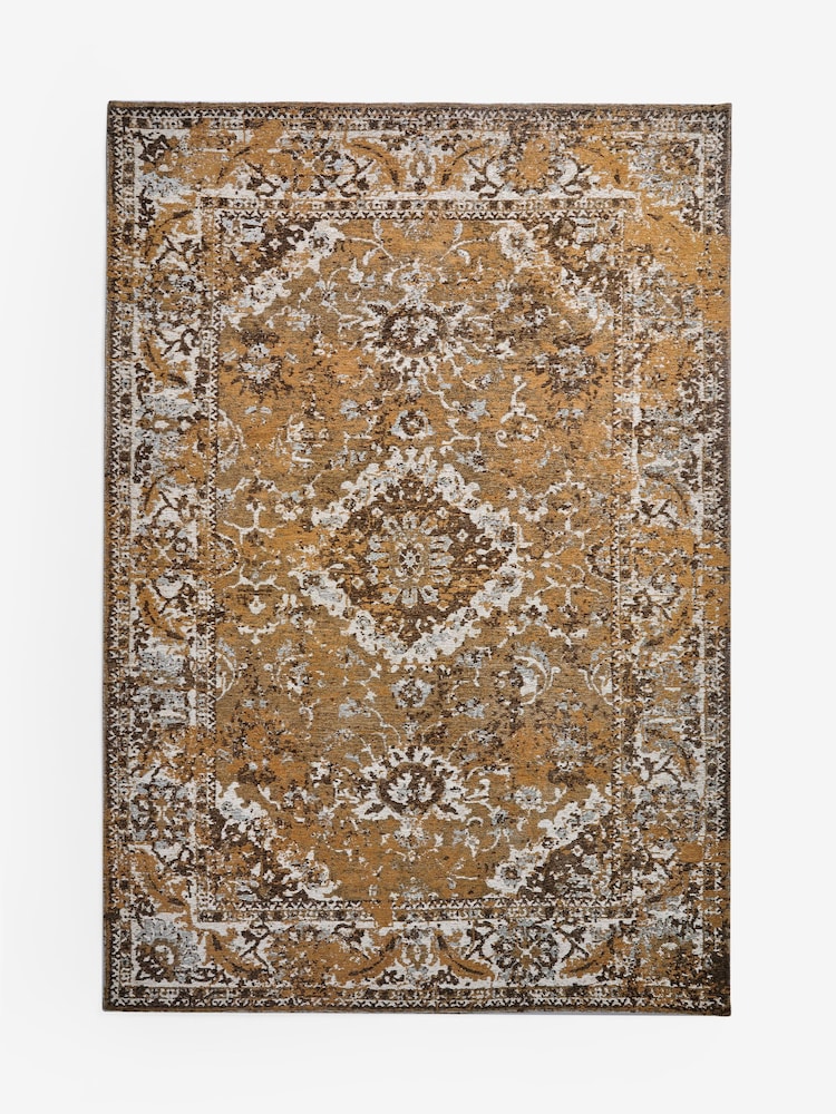 Gold Ezra Oriental Rug - Image 8 of 8 Gold Ezra Oriental Rug - Image 8 of 8