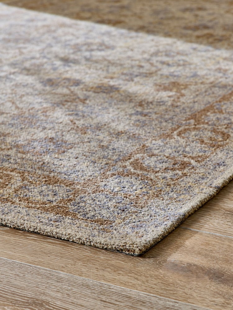 Blue Modern Oriental Rug - Image 2 of 5 Blue Modern Oriental Rug - Image 2 of 5