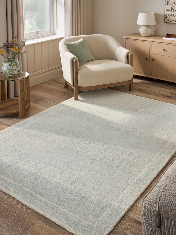 Light Grey Modern Country Rug - Image 2 of 5