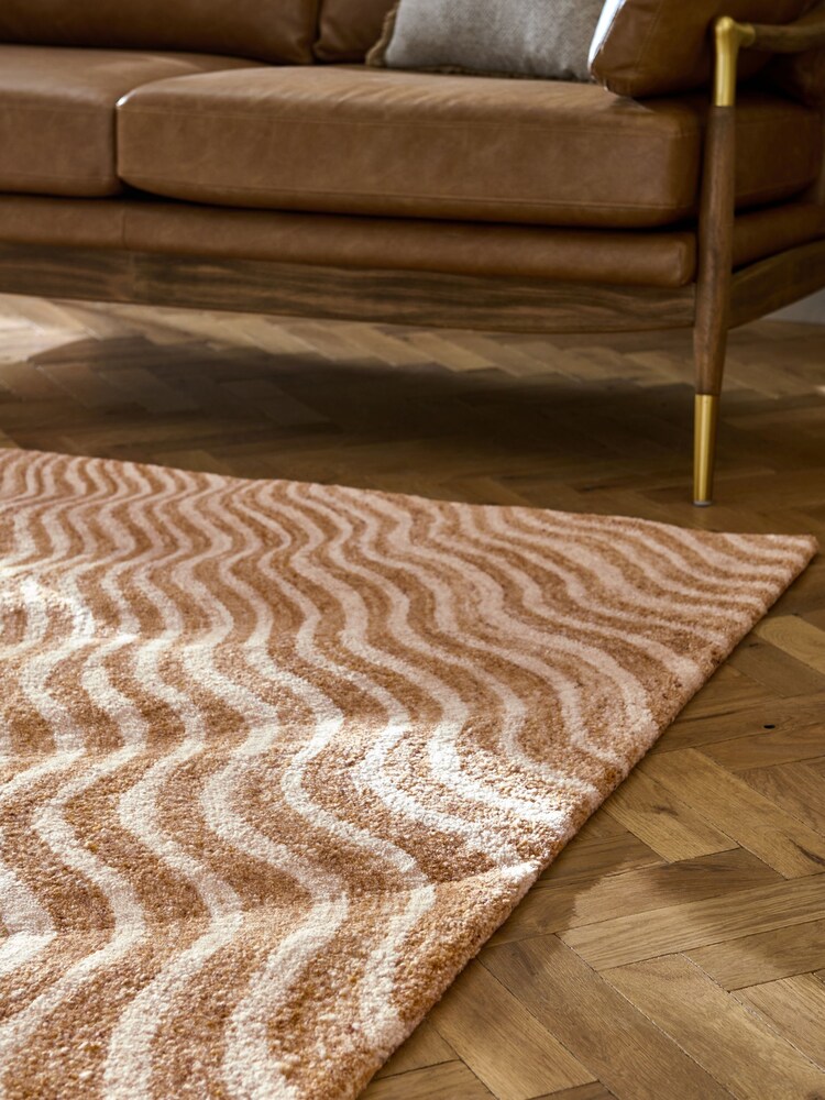 Natural Sunburst Style Rug - Image 2 of 5