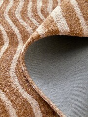 Natural Sunburst Style Rug - Image 4 of 5