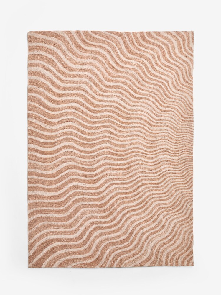 Natural Sunburst Style Rug - Image 5 of 5