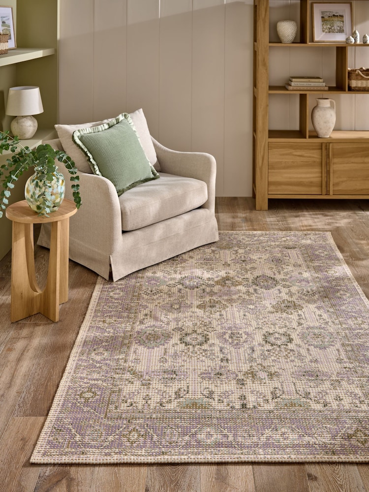 Lilac Purple Daphne Oriental Rug - Image 1 of 5