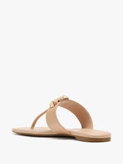 kate spade new york Spade Flower Print Brown Thong Sandals - Image 2 of 5