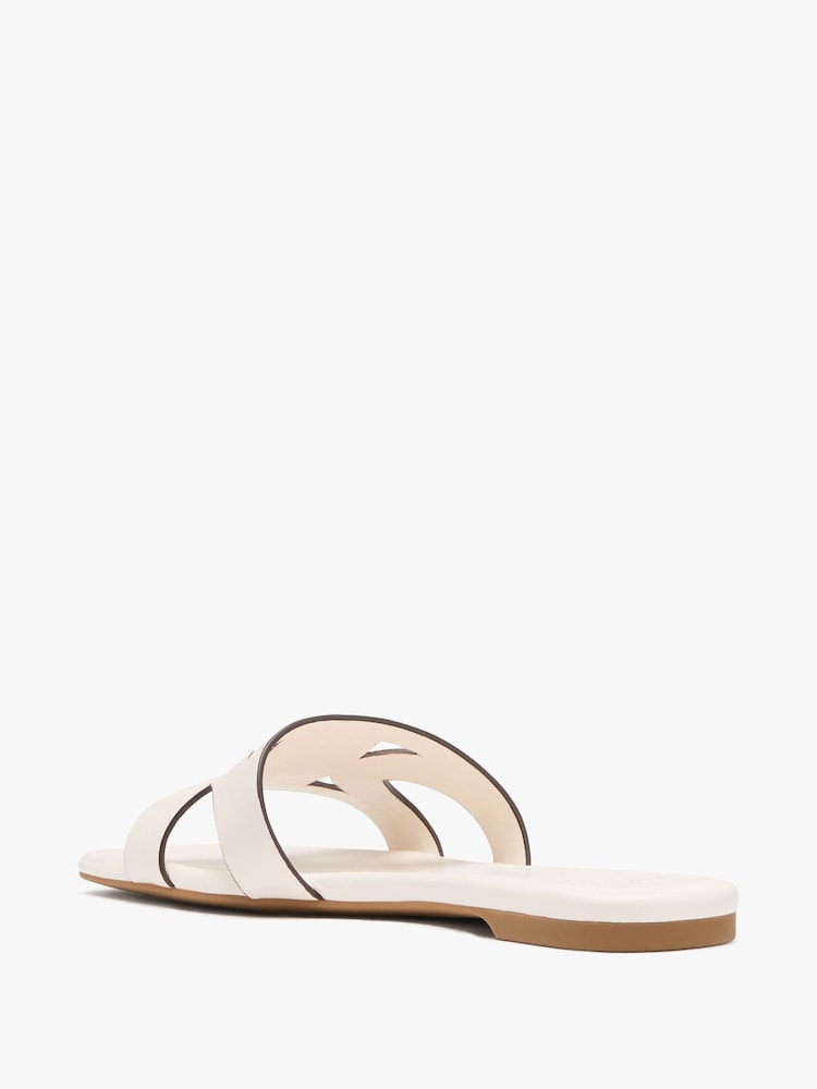 kate spade new york Cream Duo Slide Sandals - Bild 2 von 5